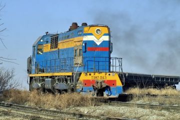 На Украине пытаются ремонтировать локомотивы без помощи России
