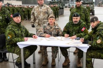 Смена командира Боевой группы НАТО в Латвии