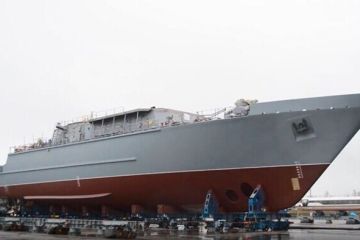 Новейший корабль противоминной обороны «Яков Баляев» спустят на воду в Петербурге