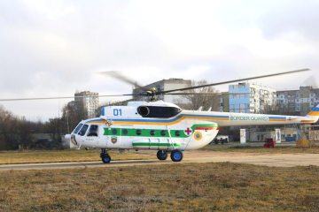 Модернизированный украинскими инженерами вертолет Ми-8 показали на видео