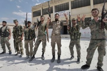 Разгром террористов правительственными войсками Сирии попал на видео