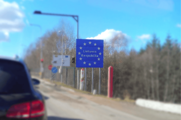 Российские визы посчитали опасными для Литвы