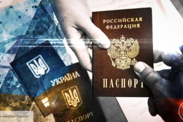 Граждане Украины массово едут в Донбасс, чтобы получить паспорт России