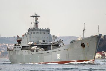 В Средиземное море вошел большой десантный корабль «Орск»