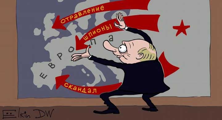 Реакция французов на российскую помощь Италии. Комментарии