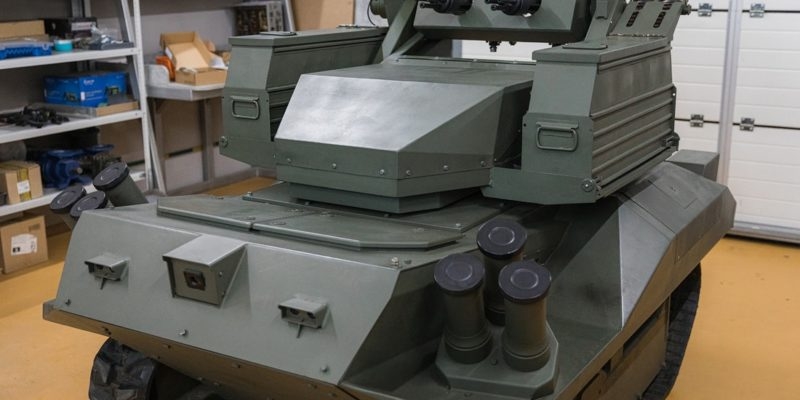 В Беларуси разработали боевого робота для борьбы с дронами