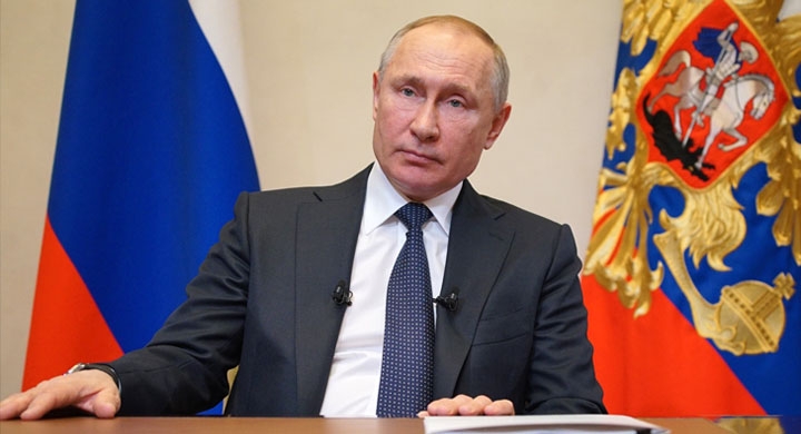 Обращение Путина или подготовка к Мировому кризису. Блондинка