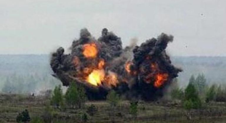 Каратели подорвались, пытаясь присобачить мину к беспилотнику