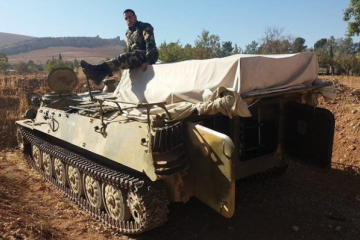 "Бук-М2Э" и "Стрела-10" зачищают сирийское небо от беспилотников