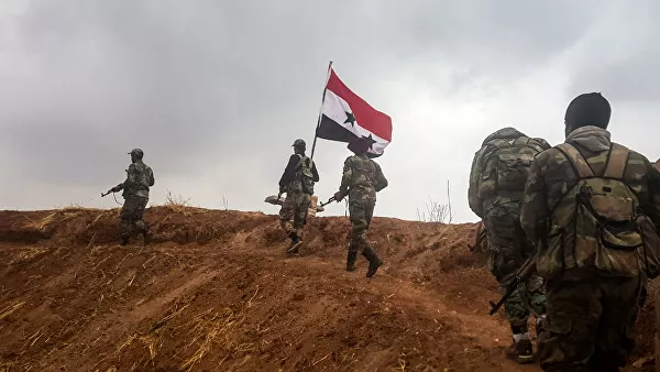 Группа боевиков, которых готовили на базе США, сдалась сирийской армии