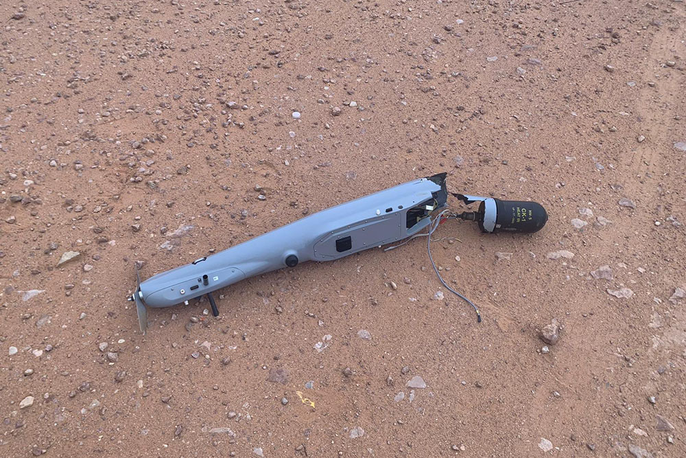 Дрон-камикадзе польского производства обнаружен в Ливии