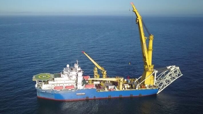 "Академик Черский" готовит "крымский маневр" на пути к "Северному потоку-2"