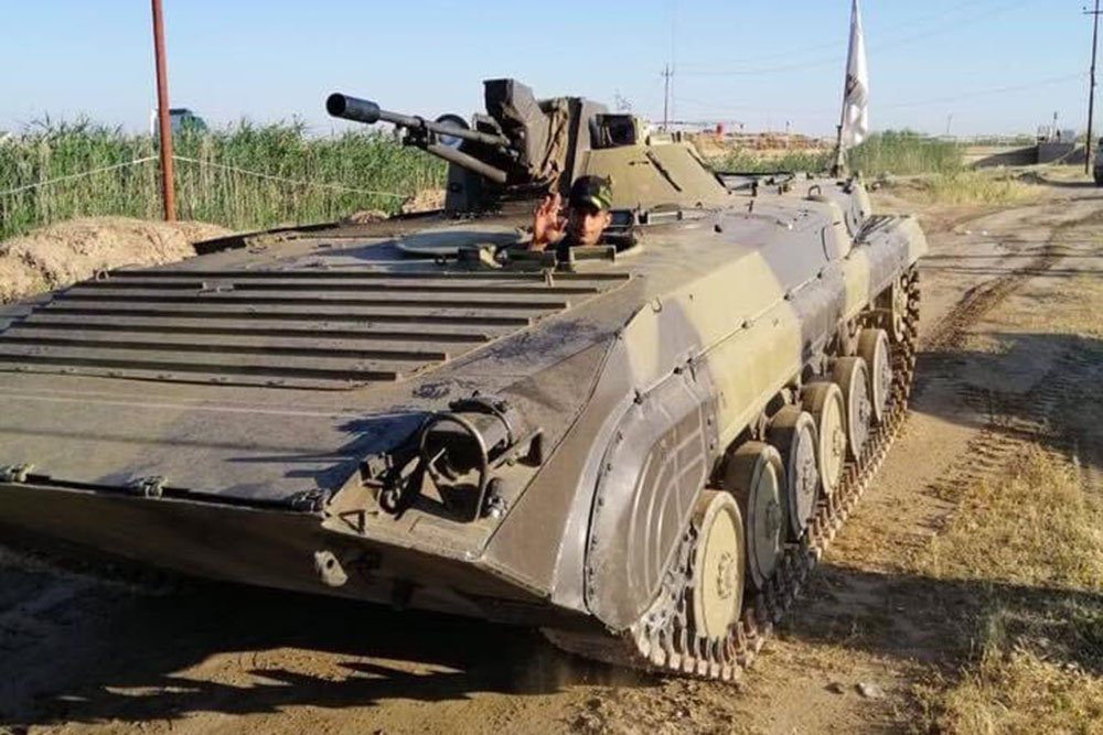 Обновленную БМП с 23-мм пушкой применили в боях с террористами в Ираке