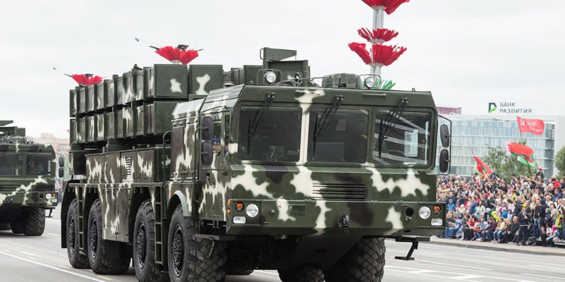 Новейшие разработки белорусского Госкомвоенпрома в одном строю на параде Победы