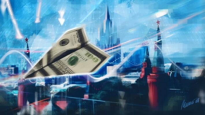 Россия обезопасит свои валютные резервы благодаря сокращению вложений в гособлигации США