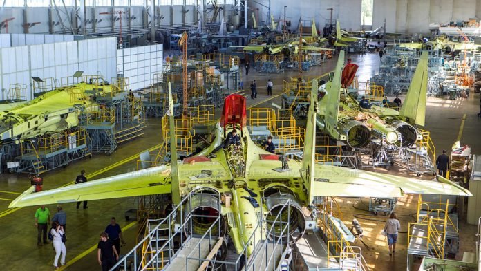 В Хабаровском крае началось производство истребителей Су-35 для ВВС Египта