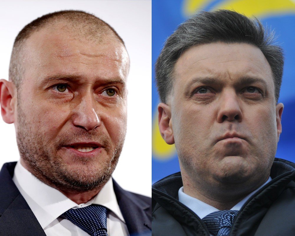 Тайное стало явным: Ярош и Тягнибок получали деньги от Януковича