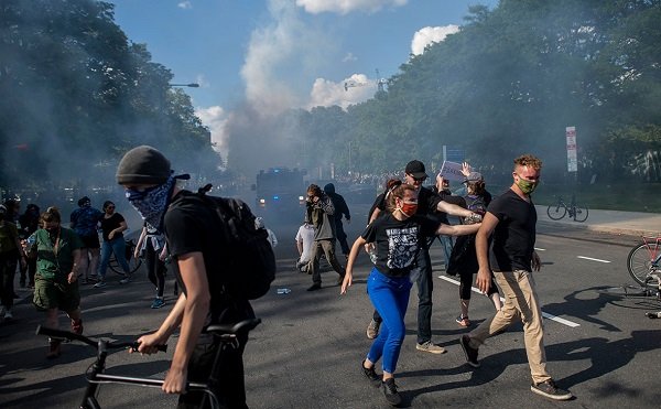 На улицах в США заметили аналоги «вежливых людей»