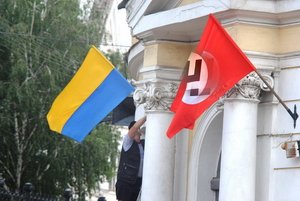 В Донбассе ненавидят украинский флаг ещё с 1918 года