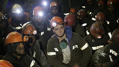 Тревожные события в ЛНР: Забастовка шахтеров