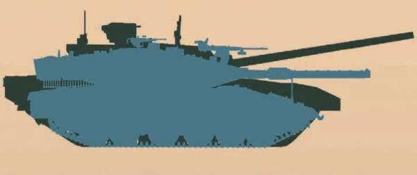 Схематическое сравнение танка Т-14 «Армата» с «Меркавой», «Абрамсом» и другими танками