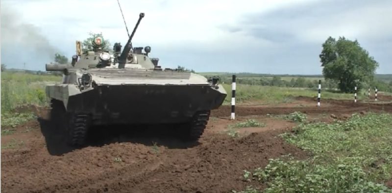Опубликовано видео испытаний модернизированных БПМ-2М под Оренбургом