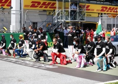 А причём здесь Россия?: российский гонщик отказался участвовать в коленопреклоненной показухе в «Формуле 1»