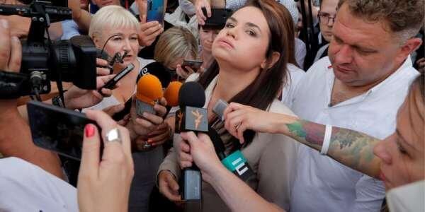 Тихановской дали прослушать запись, где соратники планировали ее убить