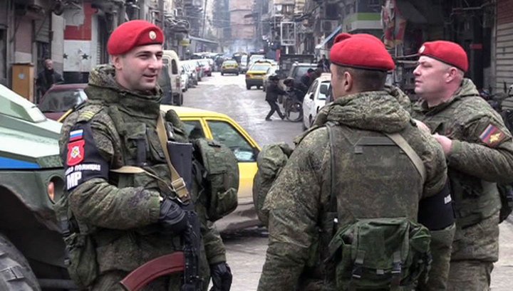 Российские военные полицейские на учениях испытают новое вооружение