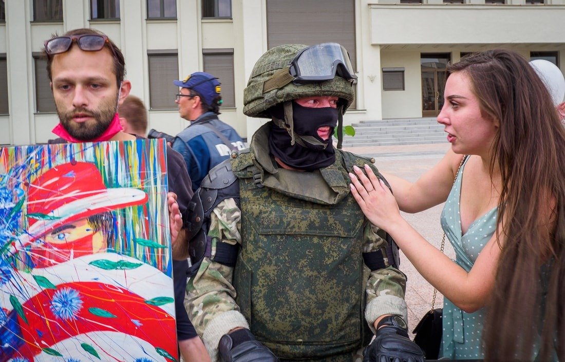 Выступающие за перемены белорусы не желают сравнений с Украиной и Россией