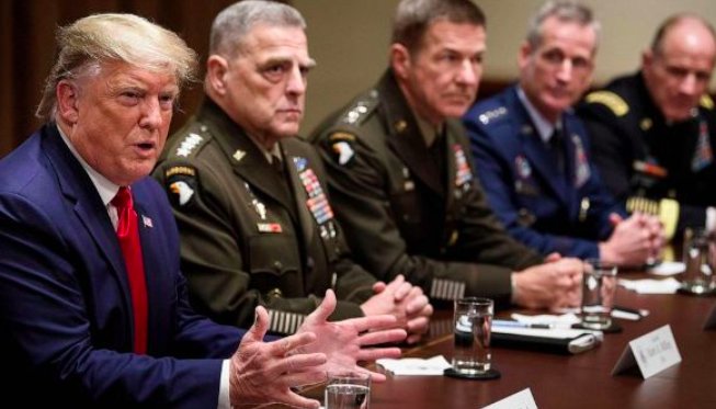 Трамп на выборах выложил «генеральского туза»