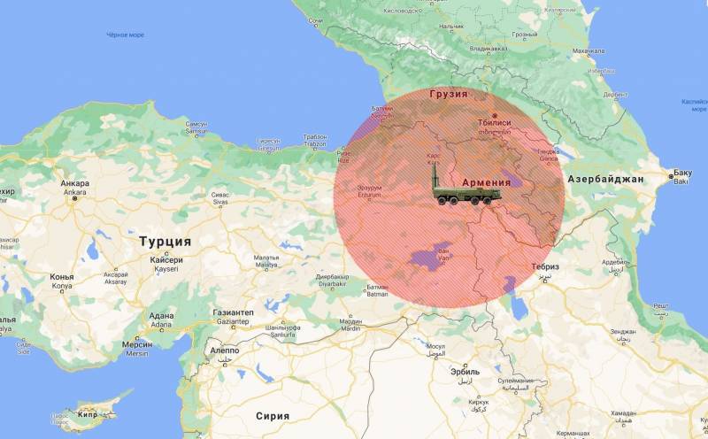 Армянские «Искандеры» способны накрыть турецкие военные базы