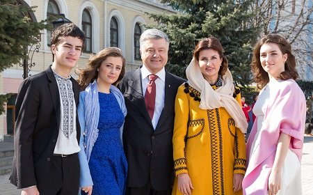 Супруга Порошенко призналась, почему их дети говорят на русском языке