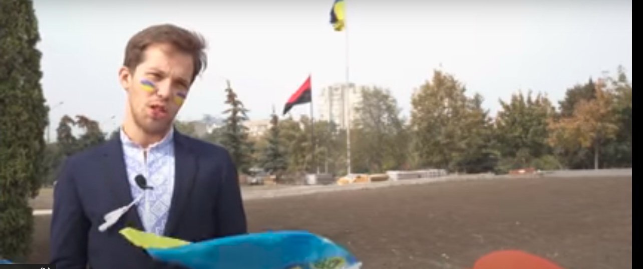 «Какой я патриот?!» – фейковый кандидат не захотел говорить на украинском