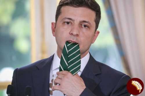 Какой галстук будет жевать Зеленский?
