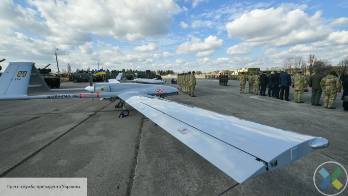 Украина направила в Донбасс турецкие ударные беспилотники