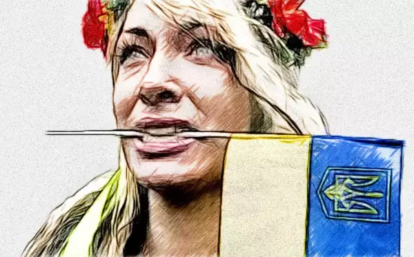 Как Украина своим большим гербом оскорбила феминисток