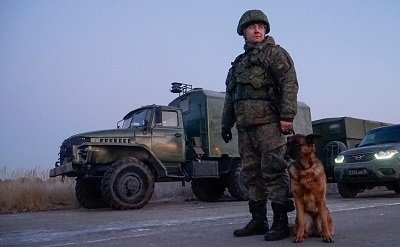 Российские миротворцы обезвредили около тысячи опасных предметов в Карабахе