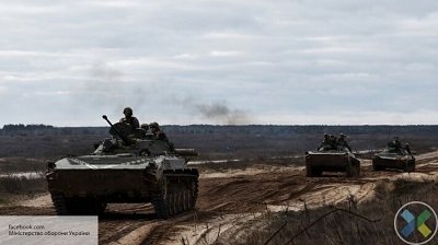 ВСУ разместили военную технику около села Счастье