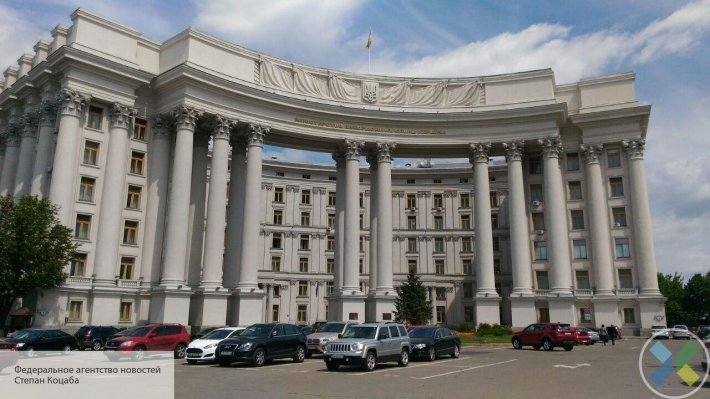 МИД Украины выразило протест против расширения Россией санкционного списка