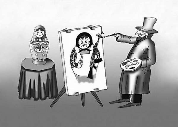 Про русских на Западе пишут такое, чего никогда не позволили бы в адрес евреев