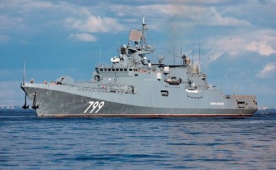 Россия уничтожила корабль условного противника в Черном море