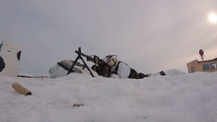 Танки, «Мста» и «Печенег»: мотострелки провели учения на 1000 человек близ границы с Казахстаном