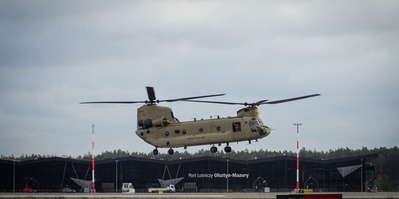 Ротация контингента армейской авиации США в Европе начнется в конце февраля