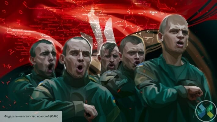 1,5 тысячи националистов собрались на митинг перед офисом Зеленского