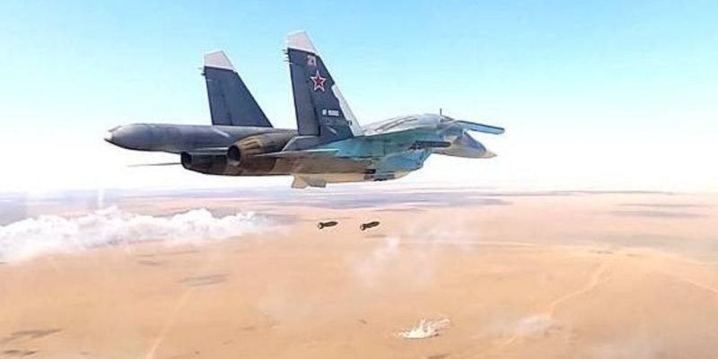 Российская авиация устроила террористам ад в сирийской пустыне