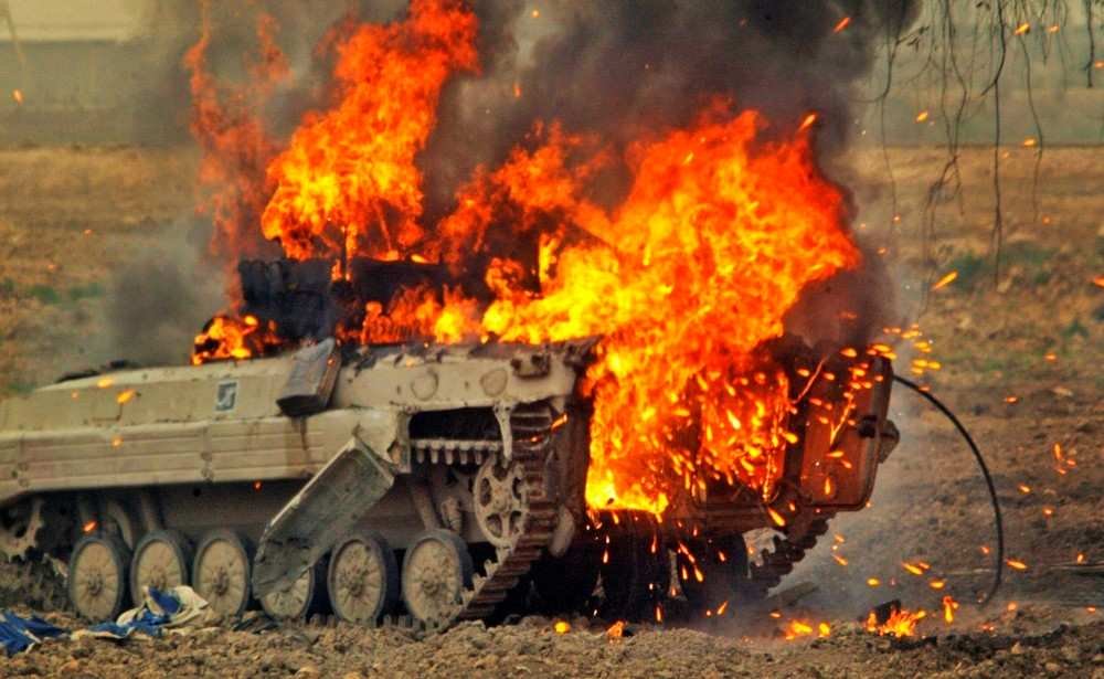 Огнём на подавление уничтожена БМП и позиции двух батальонов ВСУ – НМ ДНР