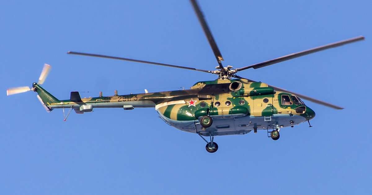 Российский «Ми-8» переполошил украинских пограничников