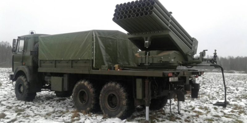 БМ-21Б РСЗО «БелГрад – 2» успешно прошла этап предварительных испытаний