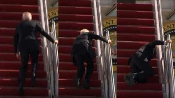 Байдена уронили «кремлёвской магией»